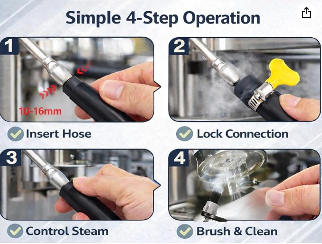 Flow Espresso FlowBrush™ Steam Wand Adapter